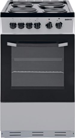 Beko - BS530 Single - Electric Cooker - Silver